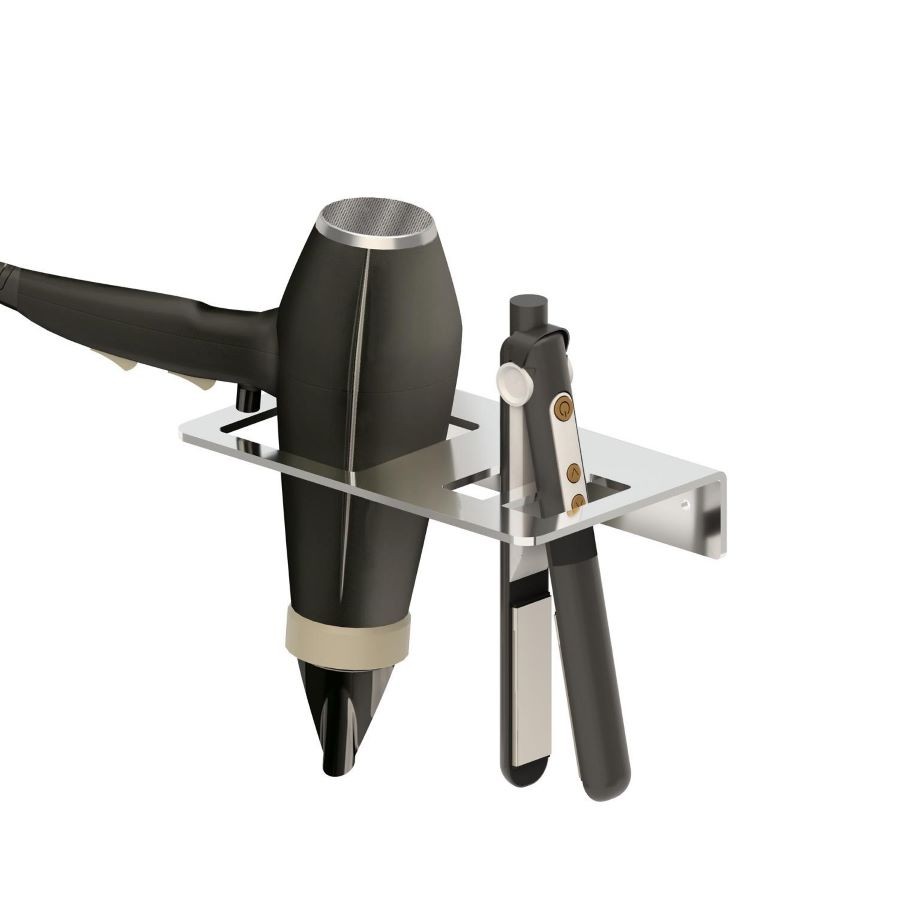 SOPORTE PARA SECADOR Y PLANCHA EN ACERO INOX ETNA