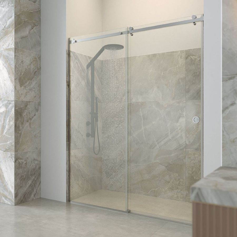 MAMPARA DE FRONTAL DUCHA  MAMPARIX 430 FIJO + 1 CORREDERA...